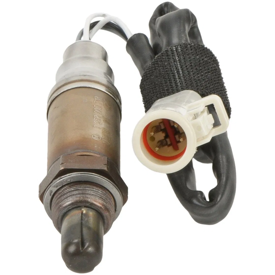 15718 – BOSCH Oxygen Sensor, OE Replacement 20.1 Inch Length Wiring Harness Male Pin Connector Single Sensor